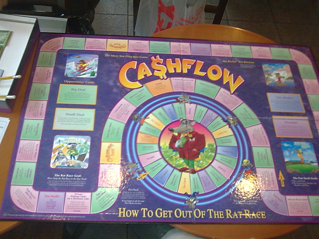 Cashflow 101 game board