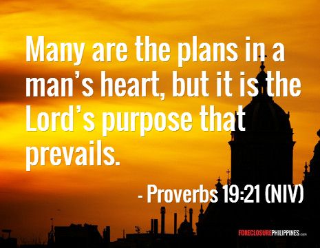 Proverbs 19:21(NIV)