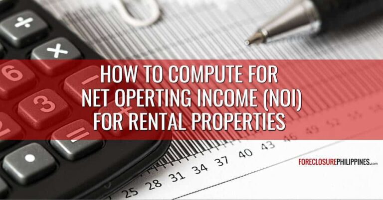 Getting Started 15 How to compute for Net Operating Income or NOI and find good investment properties
