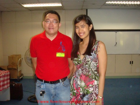 Jay Castillo and Eden April Alemania at the TRP Seminar last February 27 2010