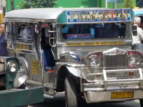 jeepneys passing P.Paredes street