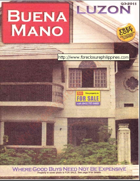 BPI-Buena Mano Q3-2011 Luzon Catalog cover