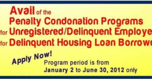 Last chance to stop foreclosure: Pag-IBIG Housing Loan condonation program extended