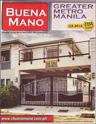 Download the Buena Mano Q3-2012 Greater Metro Manila catalog now!