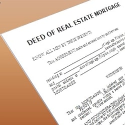 deed of real estate mortgage