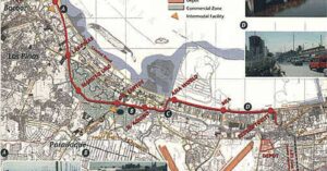 LRT Line 1 Cavite Extension Project map