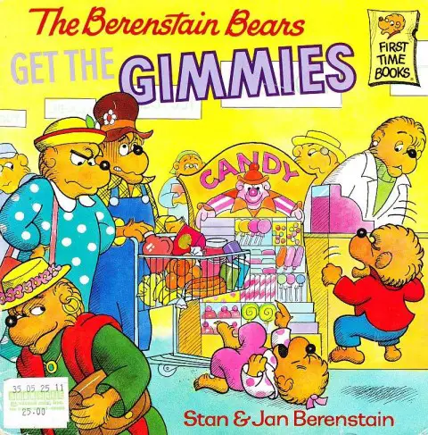 THE BERENSTAIN BEARS GET THE GIMMIES COVER