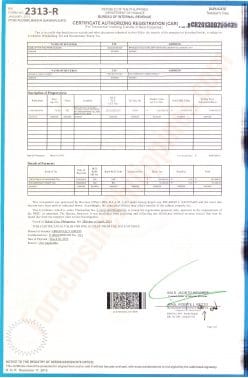 How to Secure A BIR Certificate Authorizing Registration (CAR) And Tax Clearance For The Sale Of Real Property Classified As A Capital Asset How to Secure A BIR Certificate Authorizing Registration (CAR) And Tax Clearance For The Sale Of Real Property Classified As A Capital Asset