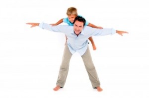 Father With Son on Back by Ambro from freedigitalphotos