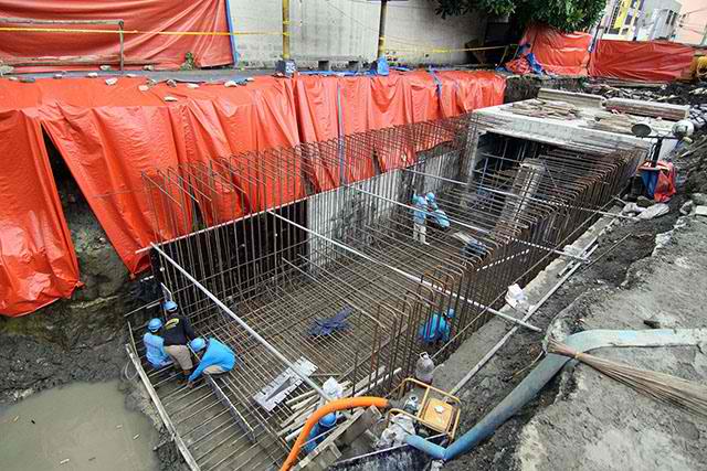 Blumentritt Interceptor Catchment from gmanetwork.com and Danny Pata (photo as of June 20, 2013)