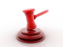 A gavel which is often used during tax foreclosure auctions