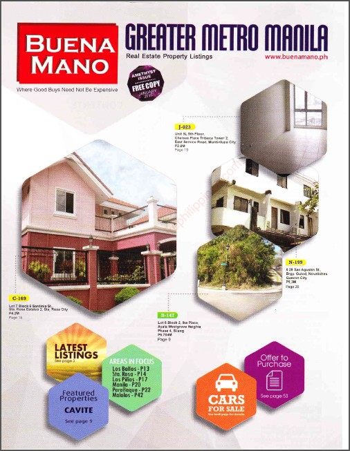 Download The February 2015 Buena Mano Greater Metro Manila Catalog of