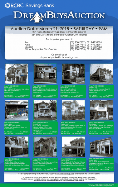 (Click to enlarge) rcbc-savings-bank-foreclosed-properties-dream-buys-auction-march-21-2015