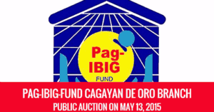 Pag-IBIG Foreclosed Properties Auction in Cagayan De Oro City Slated on May 13, 2015