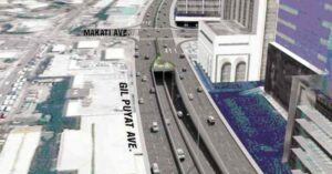 Buendia-Makati Avenue-Paseo de Roxas Underpass perspective