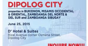 PNB Foreclosed Properties Auction In Dipolog City Slated On June 25, 2015