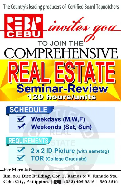REBAP Cebu 2016 Real Estate Brokers' Exam Review 1.jpg