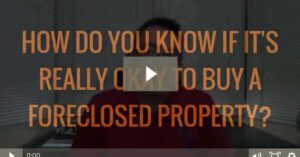 How to do due diligence before buying foreclosed properties (video)