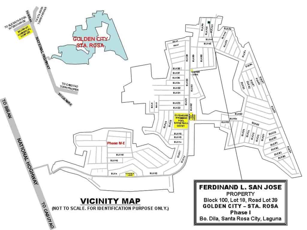 BFS Foreclosed Property For Sale in B100, L18, Road Lot 39, Barangay