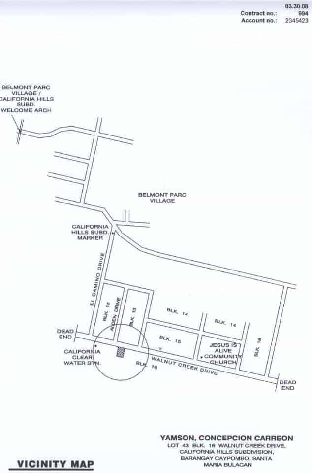 BFS Foreclosed Property For Sale In Block 16, Lot 43, WALNUT CREEK