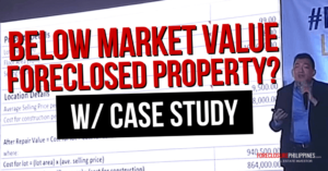How to find foreclosed properties with good property values (After Repair Value case study)