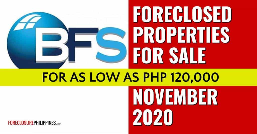 1 594 Bfs Foreclosed Properties In November 2020 Nationwide Listing Foreclosurephilippines Com 1 594 Bfs Foreclosed Properties In November 2020 Nationwide Listing Foreclosurephilippines Com