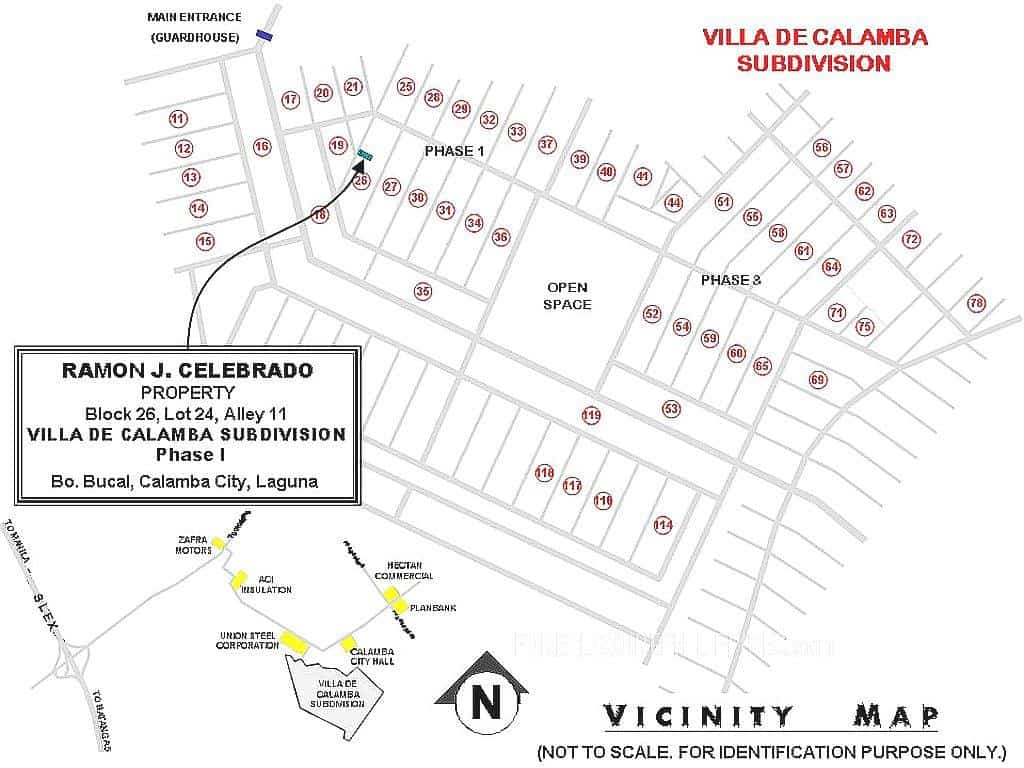 BFS Foreclosed Town House at VILLA DE CALAMBA SUBD., Bo. Bucal, Calamba