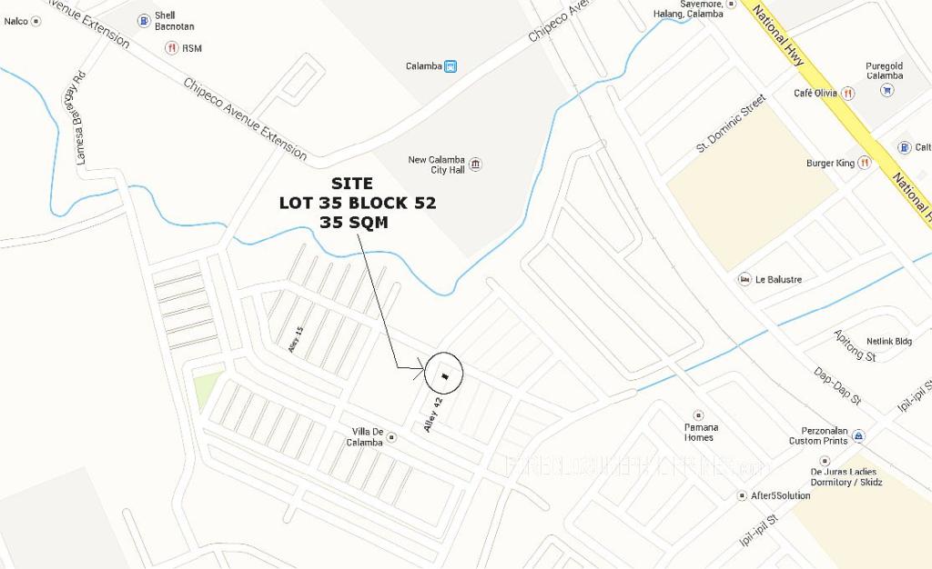BFS Foreclosed Row House at VILLA DE CALAMBA SUBD., Bo. Bucal, Calamba