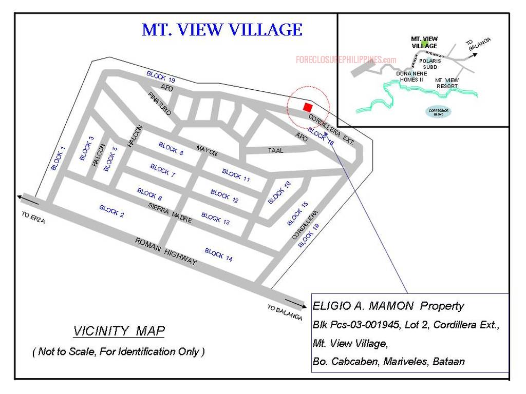 BFS Foreclosed Single Attached Complete House and Lot MT. VIEW