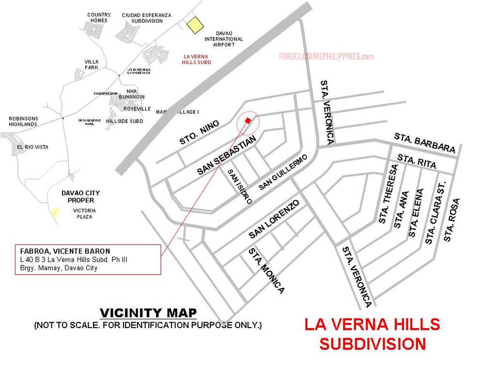 BFS Foreclosed Single Detached Complete House and Lot LA VERNA