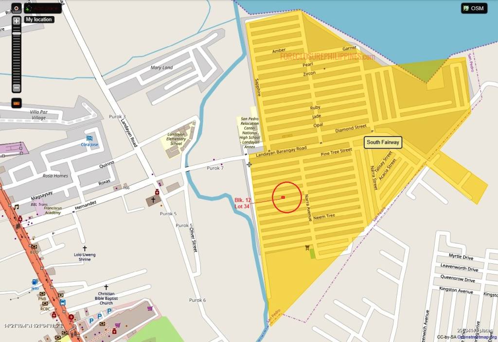 BFS Foreclosed Row House at SOUTHFAIRWAY HOMES CLASSIC, Bo. Landayan