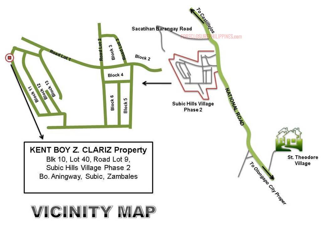 BFS Foreclosed Property (Single Detached Complete) at SUBIC HILLS