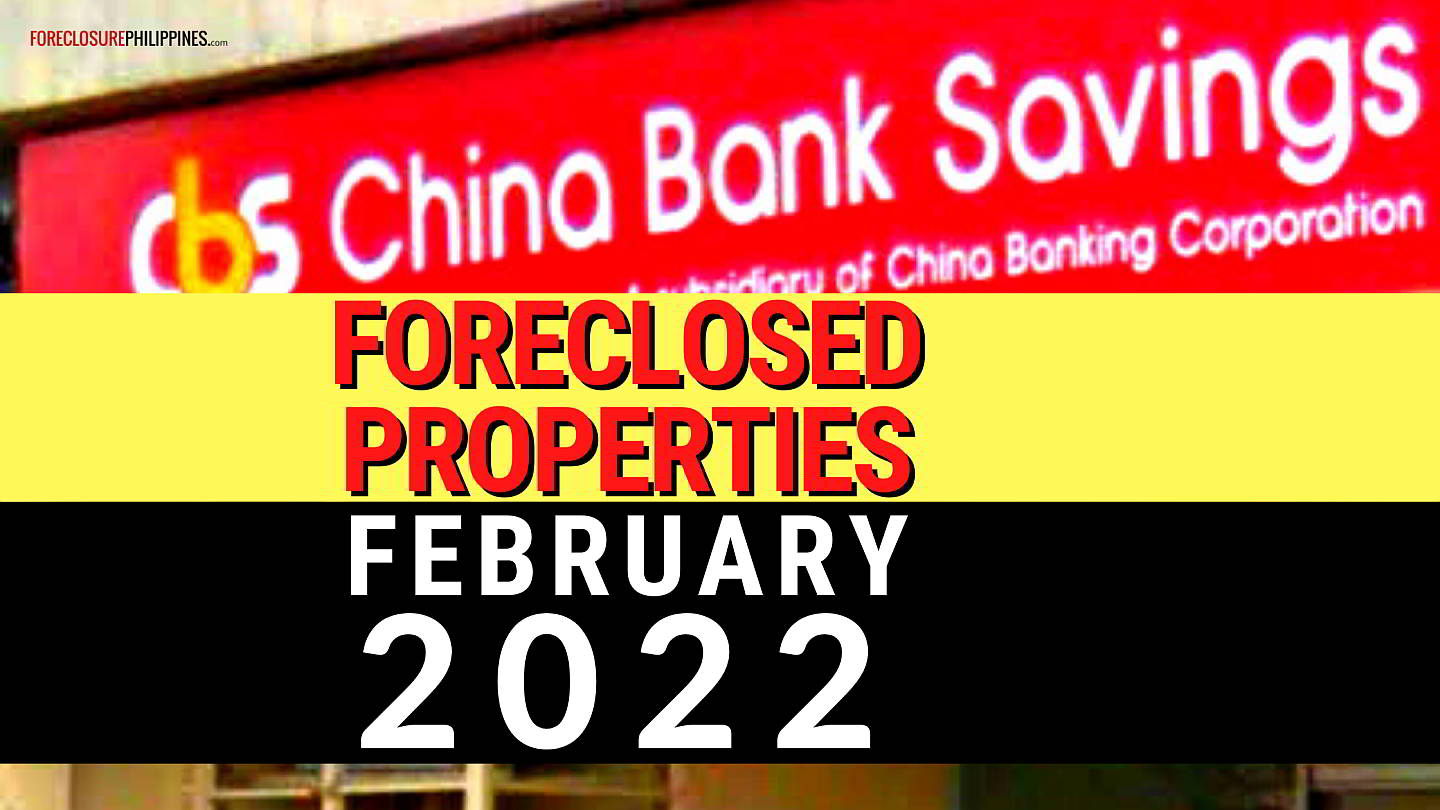 China Bank Savings Foreclosed Residential Lot at L22 B17 HillView Exec Vill,Hermosa, Bataan (Lot
