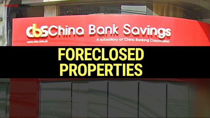 China Bank Savings Foreclosed Property (Residential) at Jamila Subd.