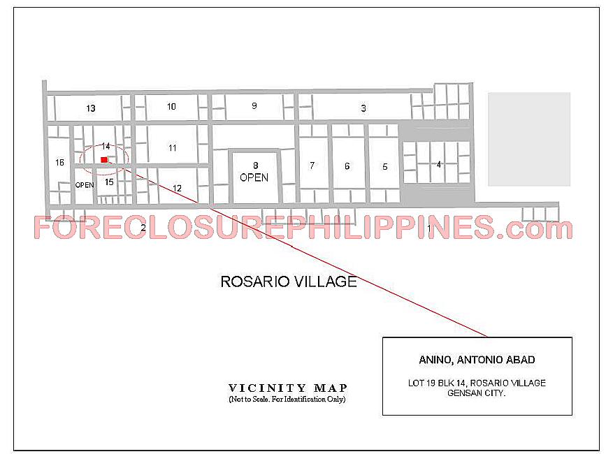 BFS Foreclosed Single Detached House and Lot ROSARIO VILLAGE, Brgy