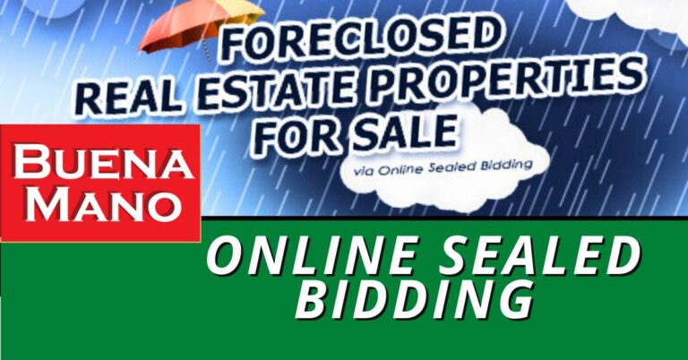 BPI foreclosed properties (Bueano Mano) for online sealed bidding