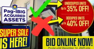 Pag-IBIG Subasta Super Sale 2025