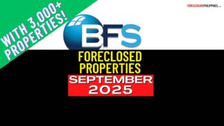 BFS foreclosed properties list for September 2025 released