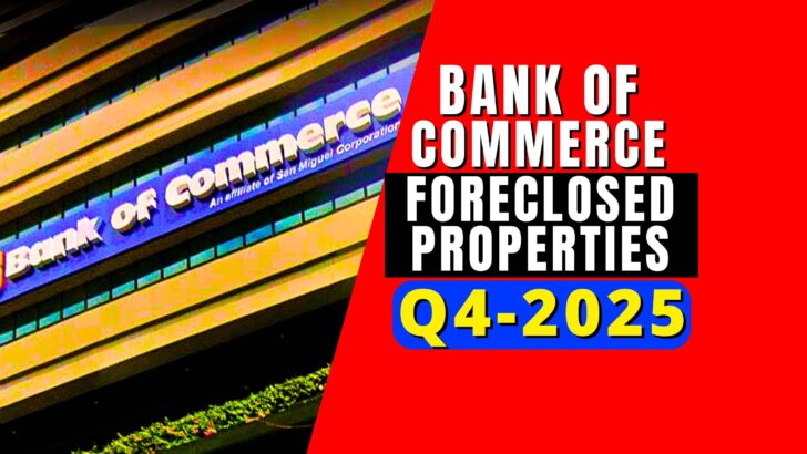 Bank of commerce foreclosed properties October 2025