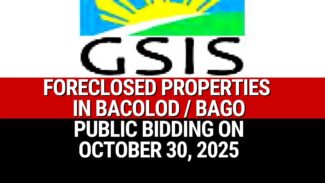 GSIS Foreclosed Properties public bidding list