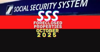 SSS foreclosed properties list for October 2025 available for viewing/download