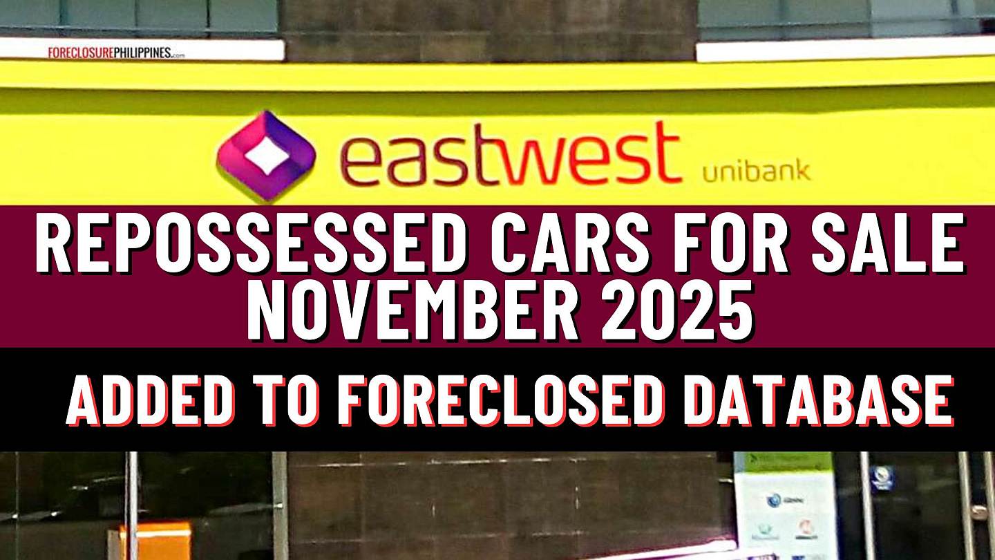 eastwest bank repossessed cars 2025 database EastWest Bank Repossessed Cars For Sale with 690 cars to choose from...