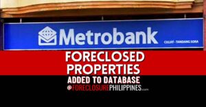 Metrobank Foreclosed Properties 2025 List