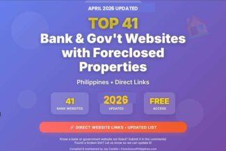 Oops... you tried to access an expired foreclosed property listing 1 Top 41 Bank and government websites with foreclosed properties in the Philippines as of April 2026