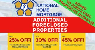 NHMFC's Acquired Assets Price Slash gives buyers up to 45% discount for their foreclosed properties/acquired assets for negotiated sale this 2026.