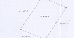 PDIC Foreclosed Residential - Vacant Lot: Lot 15, Blk. 5 Sitio Laan (C. C. Bernal - per tax declaration), Brgy. Macabud, Rodriguez, Rizal - For Negotiated Sale