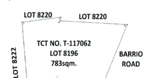 PDIC Foreclosed Residential/Agricultural - With Improvement: Lot 8196, Kurba Road, Brgy. Balagtasin II, San Jose, Batangas - For Negotiated Sale (Occupied)