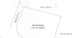 PDIC Foreclosed Residential - Vacant Lot: Lot 16, Blk. 8, Brgy. Pahinga Norte, Candelaria, Quezon Province - For Public Bidding ( Thursday, April-30-2026 )