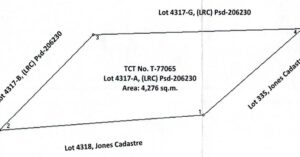 PDIC Foreclosed Agricultural - Vacant Lot: Lot 4317-A, (LRC) Psd-206230, Brgy. Barangcuag, Jones, Isabela - For Negotiated Sale
