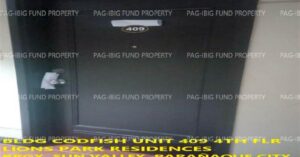 Pag-IBIG Foreclosed Condominium - Unit 409 4TH Flr. CODFISH LIONS PARK RESIDENCES SUN VALLEY, CITY OF PARANAQUE, NCR, FOURTH DISTRICT, 1700 - 2nd Public Auction on Mar. 30, 2026 - Apr. 3, 2026 (Occupied)